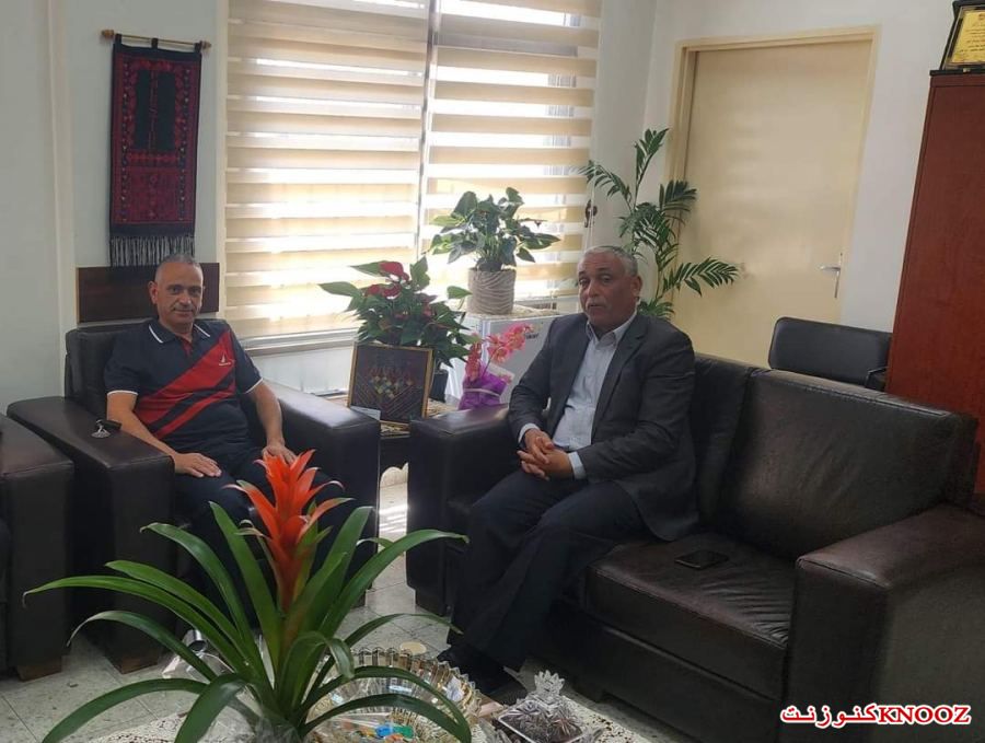  دويك يهنئ جبر بمنصبه الجديد في بيت لحم ويبحثان التعاون المشترك